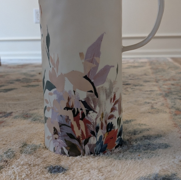 Anthropologie Brynne Stoneware Floral Pitcher (Sold Out in Stores) - Picture 5 of 11